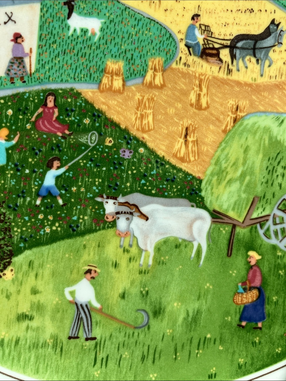 Villeroy & Boch-Les Quatre Saisons No. 2 Été (Summer)” Gérard Laplau
Wall  Pate - Picture 5 of 14
